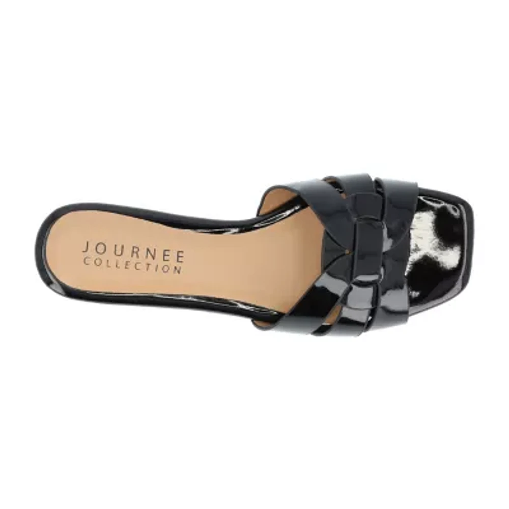Journee Collection Womens Arrina Slide Sandals