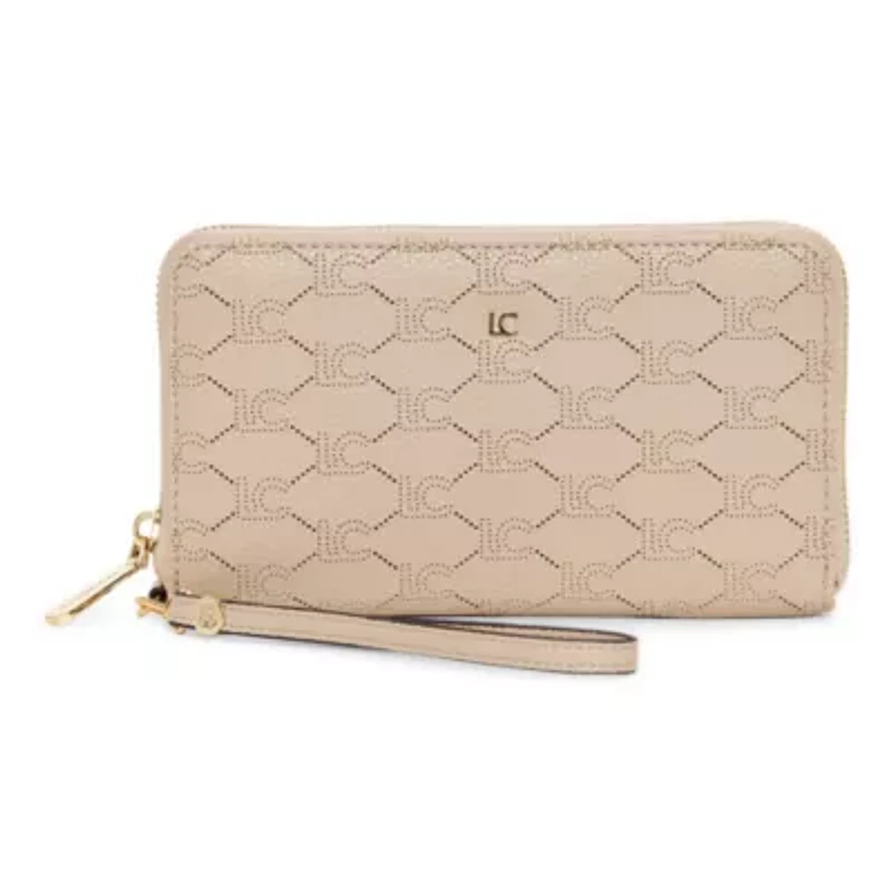 Liz Claiborne Erica Womens Zip Around Wallet