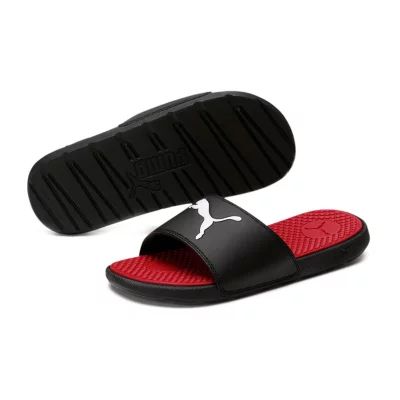 PUMA Big Kid Boys Cool Cat Slide Sandals