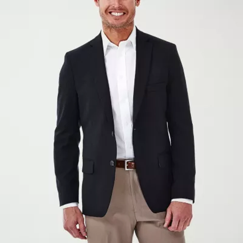 Haggar Inmotion Mens Stretch Fabric Classic Fit Sport Coat