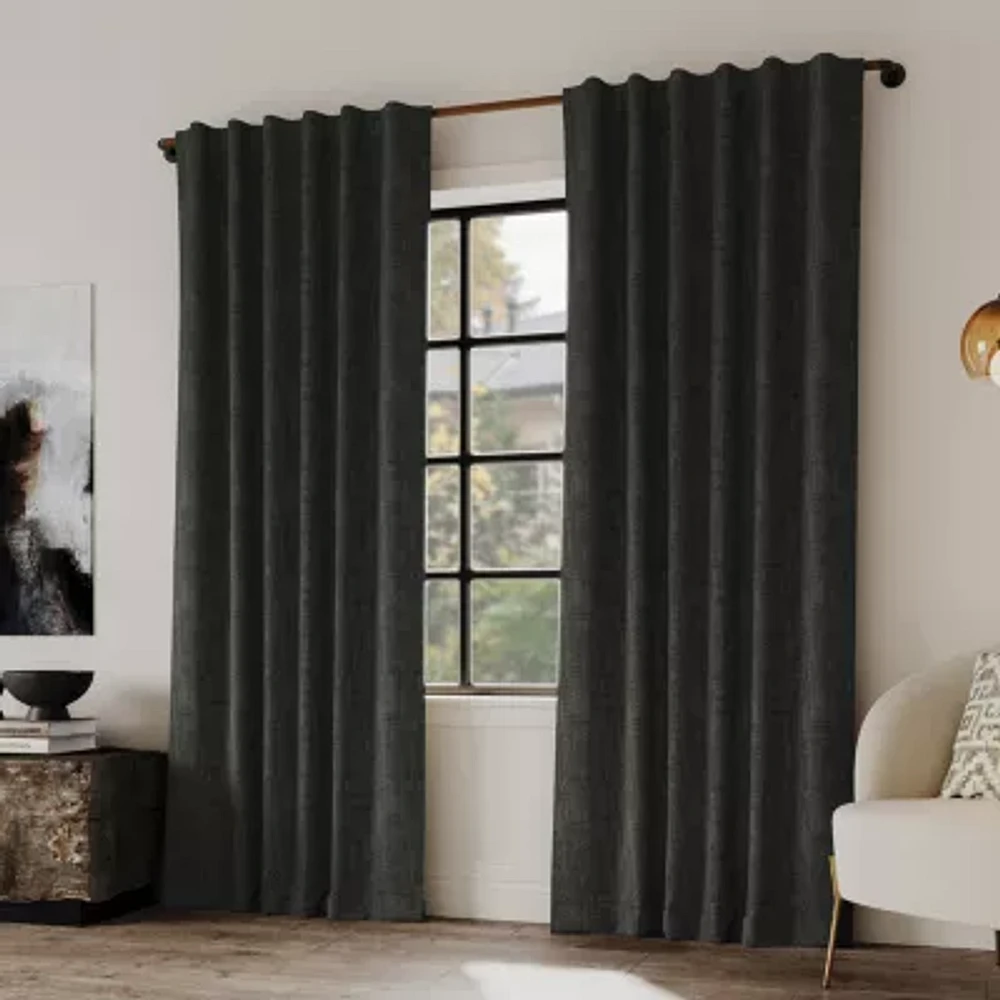 Indigo Road by Egypt Sherrod Halden Back Tab 100% Blackout Single Curtain Panel