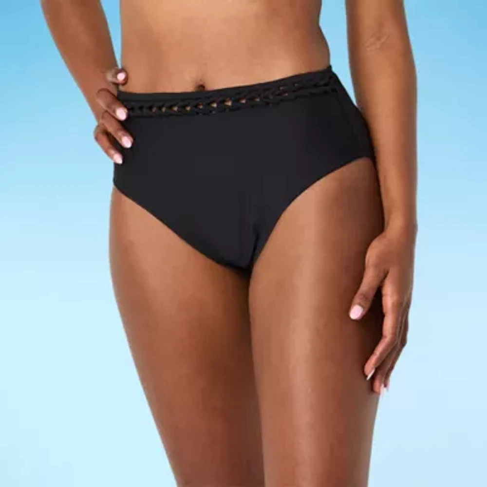 Mynah High Waist Bikini Swimsuit Bottom
