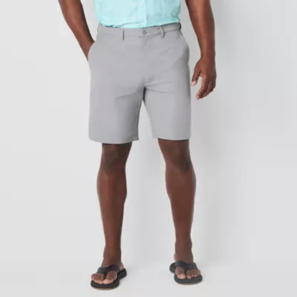 St. John's Bay Performance 10" & 11" Mens Big and Tall Moisture Wicking Chino Short