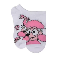 6 Pair No Show Socks Girls Bluey