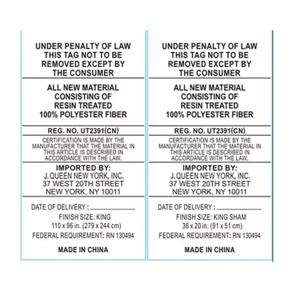 Queen Street Madeline 4-Pc. Damask And Scroll Heavyweight Comforter Set