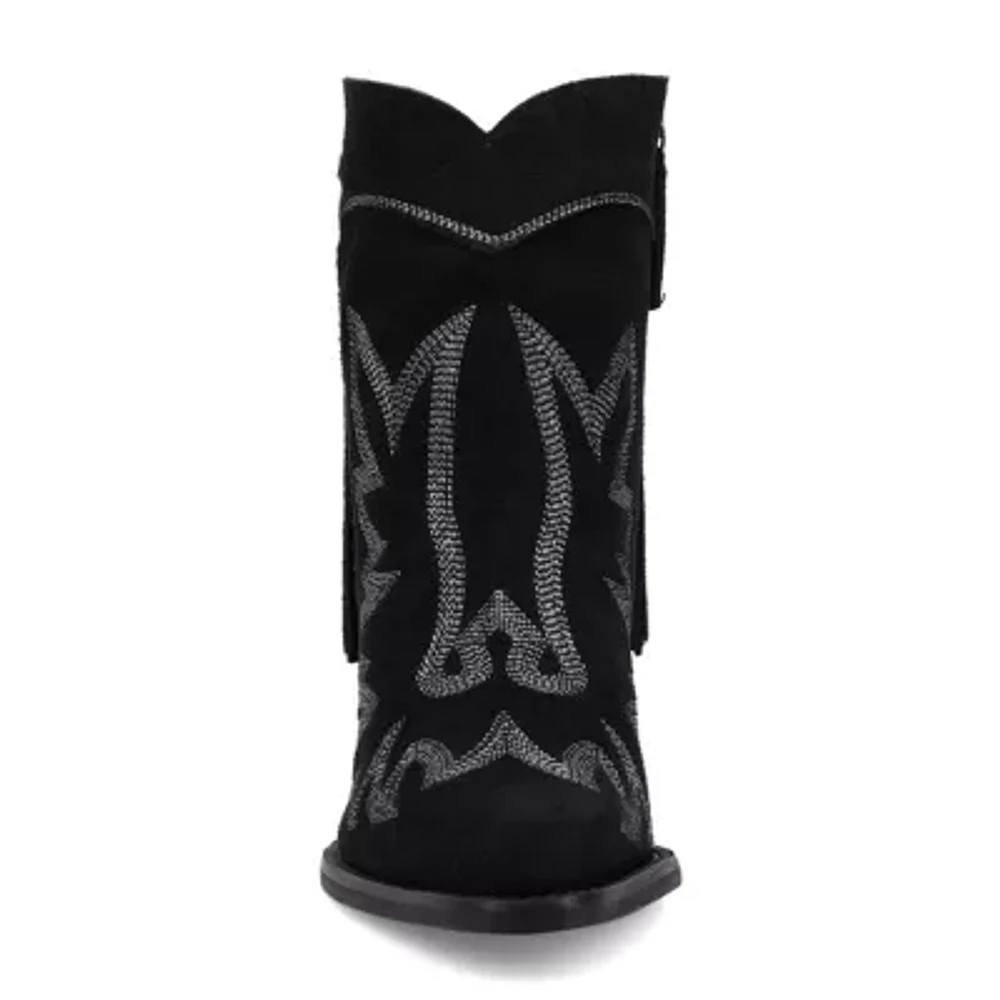 Dingo Womens Wild Sage Block Heel Cowboy Boots