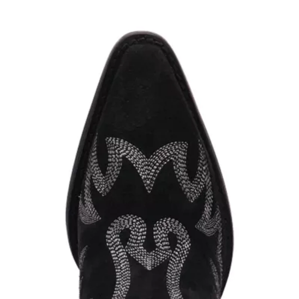 Dingo Womens Wild Sage Block Heel Cowboy Boots