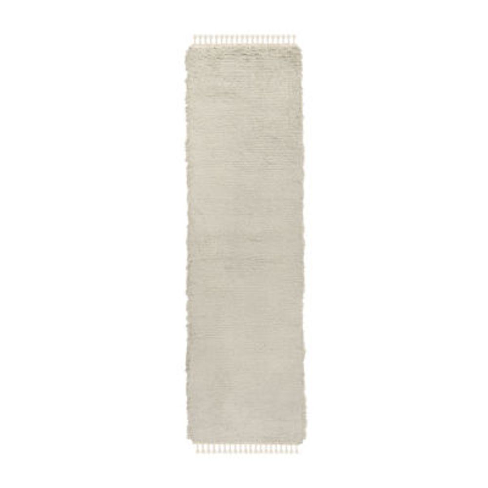 Safavieh Casablanca Collection Medici Solid Runner Rug