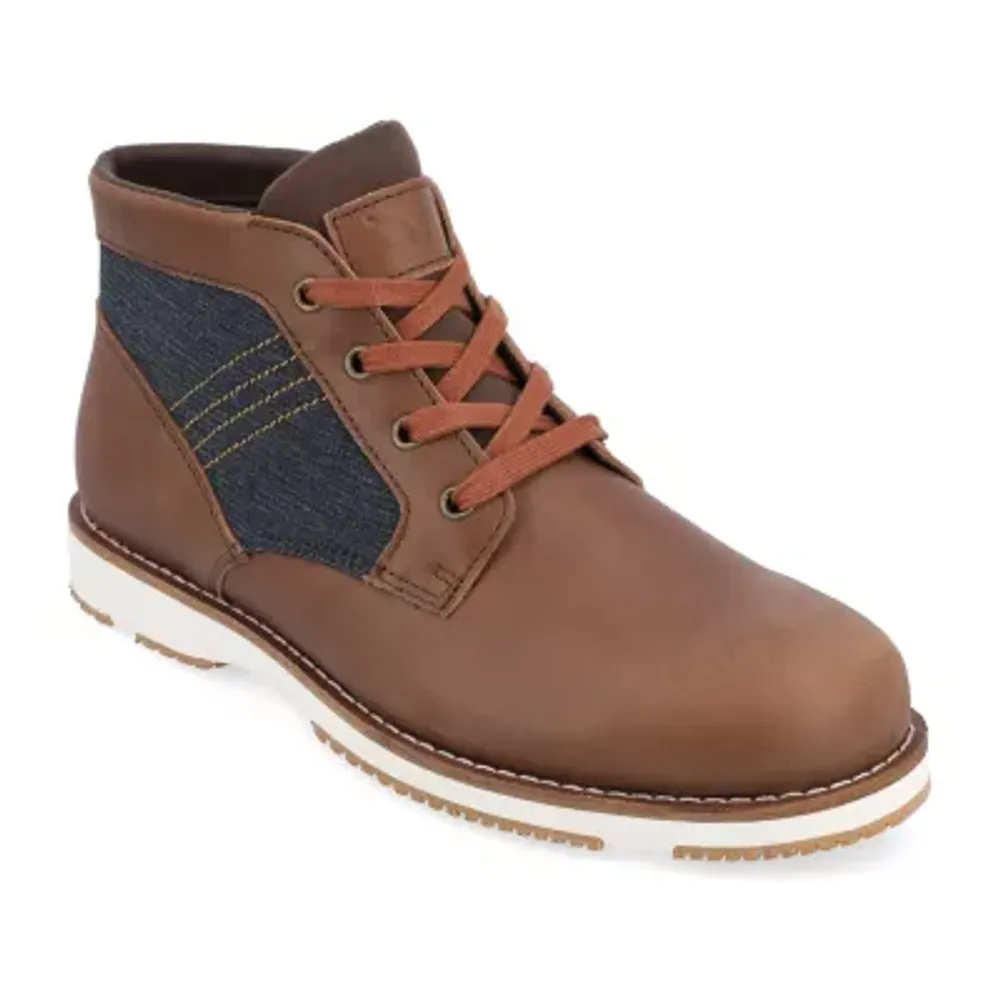 Territory Mens Redwoods Block Heel Chukka Boots