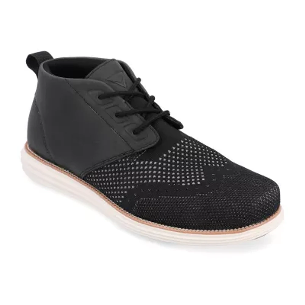 Vance Co Mens Barett Flat Heel Chukka Boots