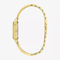 Citizen Womens Crystal Accent Gold Tone Stainless Steel Bracelet Watch Em0982-54e