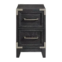 Addyson 2-Drawer Chairside Table