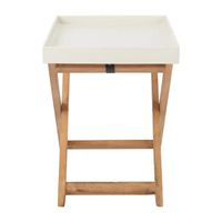 Terance Patio Collection Folding Weather Resistant Side Table