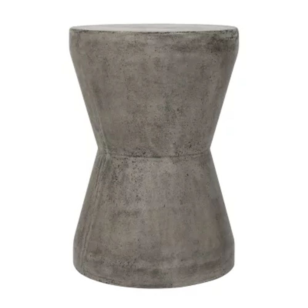 Torre Patio Collection Concrete Side Table