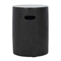 Trunk Patio Collection Concrete Side Table