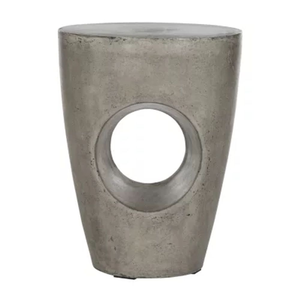 Aishi Patio Collection Concrete Side Table