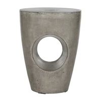 Aishi Patio Collection Concrete Side Table