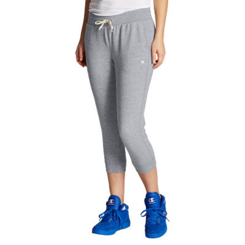 Champion Womens Tapered Mid Rise Modern Fit Workout Capris
