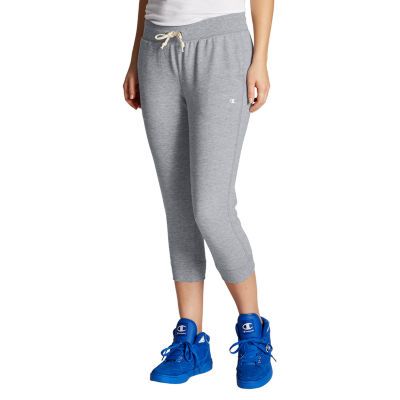 Champion Womens Tapered Mid Rise Modern Fit Workout Capris