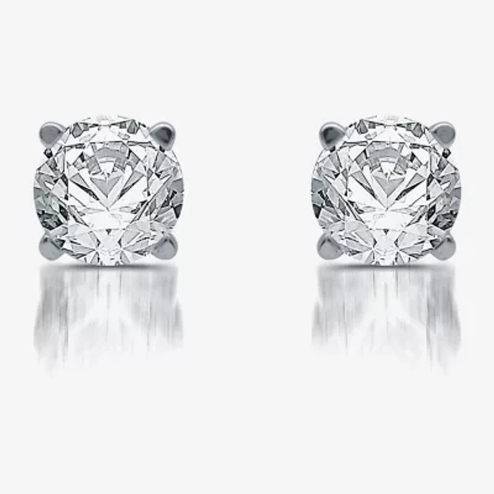 Ever Star 1/2 CT. T.W. Lab-Grown (G / SI1-SI2) Diamond 10K or 14K Gold Round Stud Earrings