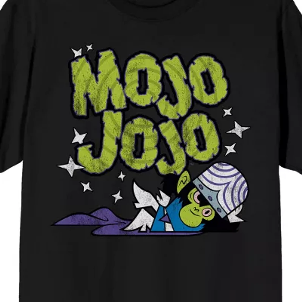 Mojo Jojo Tee Womens Crew Neck Short Sleeve Loose Fit Powerpuff Girls Juniors Graphic T-Shirt