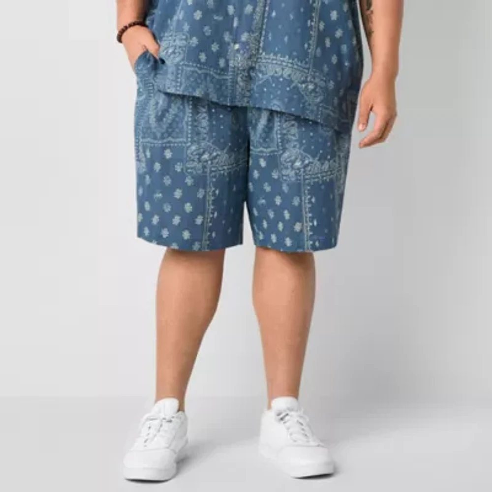Arizona 8 1/2"& 9 1/2" Mens Big and Tall Pull-On Short