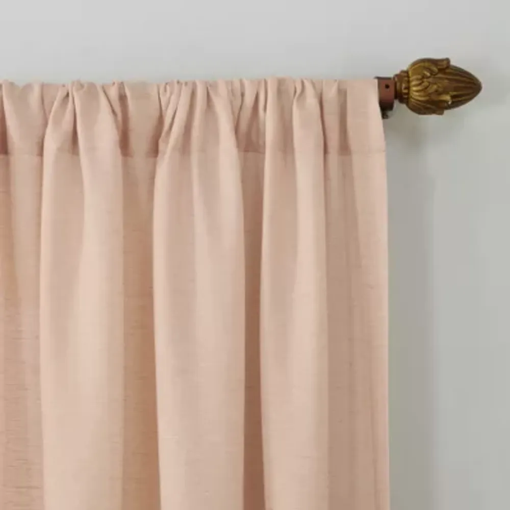 No 918 Amalfi Rod Pocket Sheer Single Curtain Panel