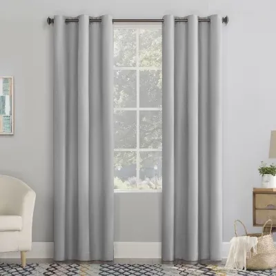 No 918 Lindstrom Grommet Top Energy Saving Light-Filtering Single Curtain Panel