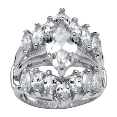 Womens 6 CT. T.W. Cubic Zirconia Sterling Silver Bridal Set