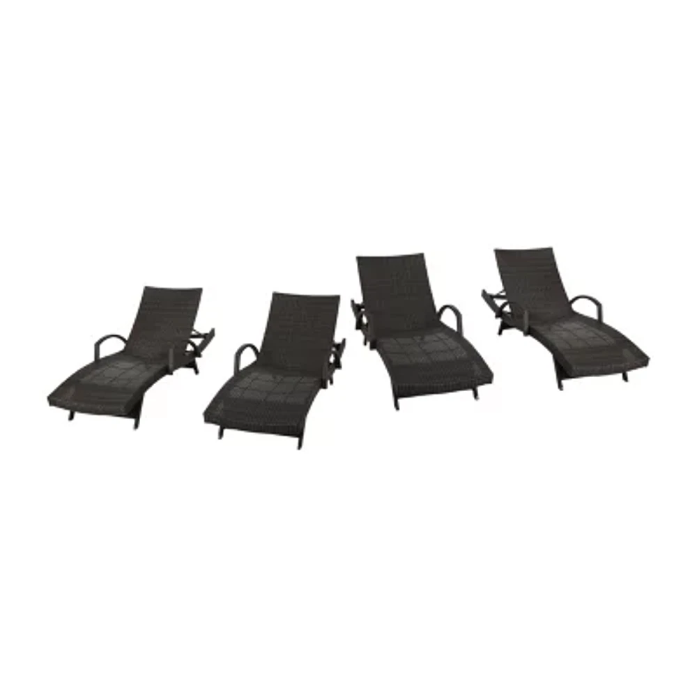 Adjustable 4-pc. Lounge Chair