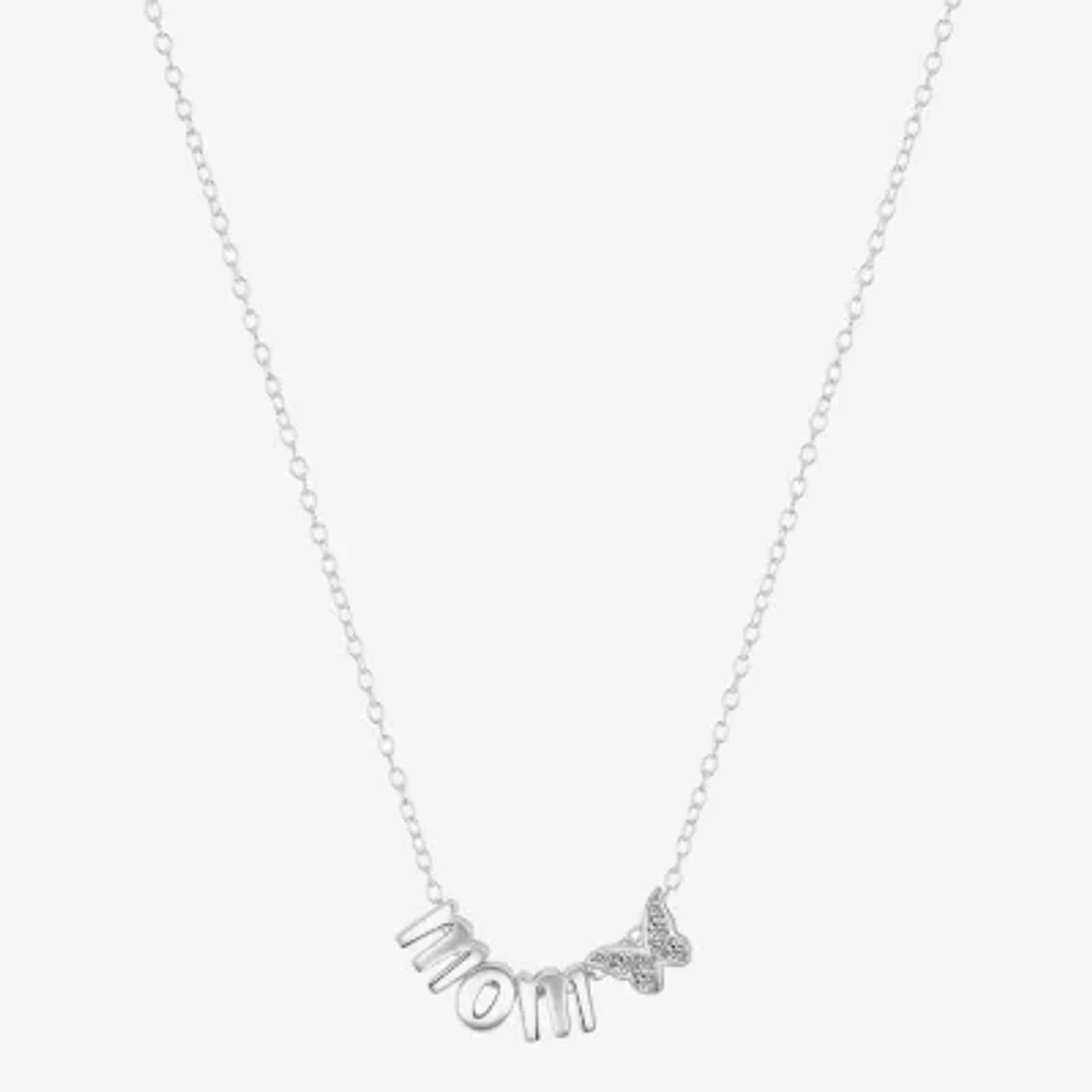 Footnotes Freeform Womens Cubic Zirconia 16 Inch Strand Necklace