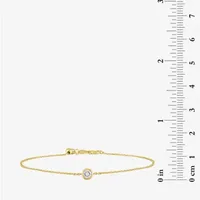 Diamond Addiction Womens 2-pc. Accent White Sterling Silver or Gold Over Bracelet Set
