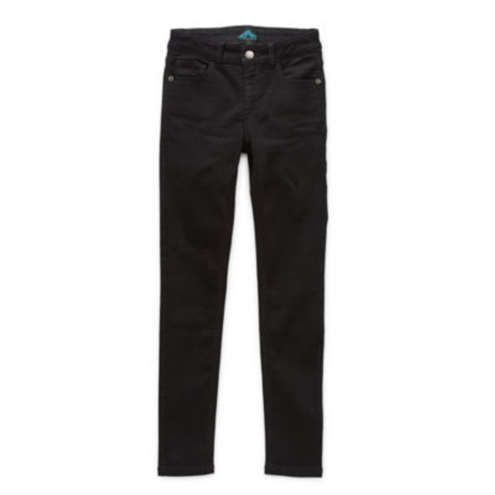 Thereabouts Little & Big Girls Adjustable Waist Stretch Fabric Superflex Mid Rise Skinny Fit Jean