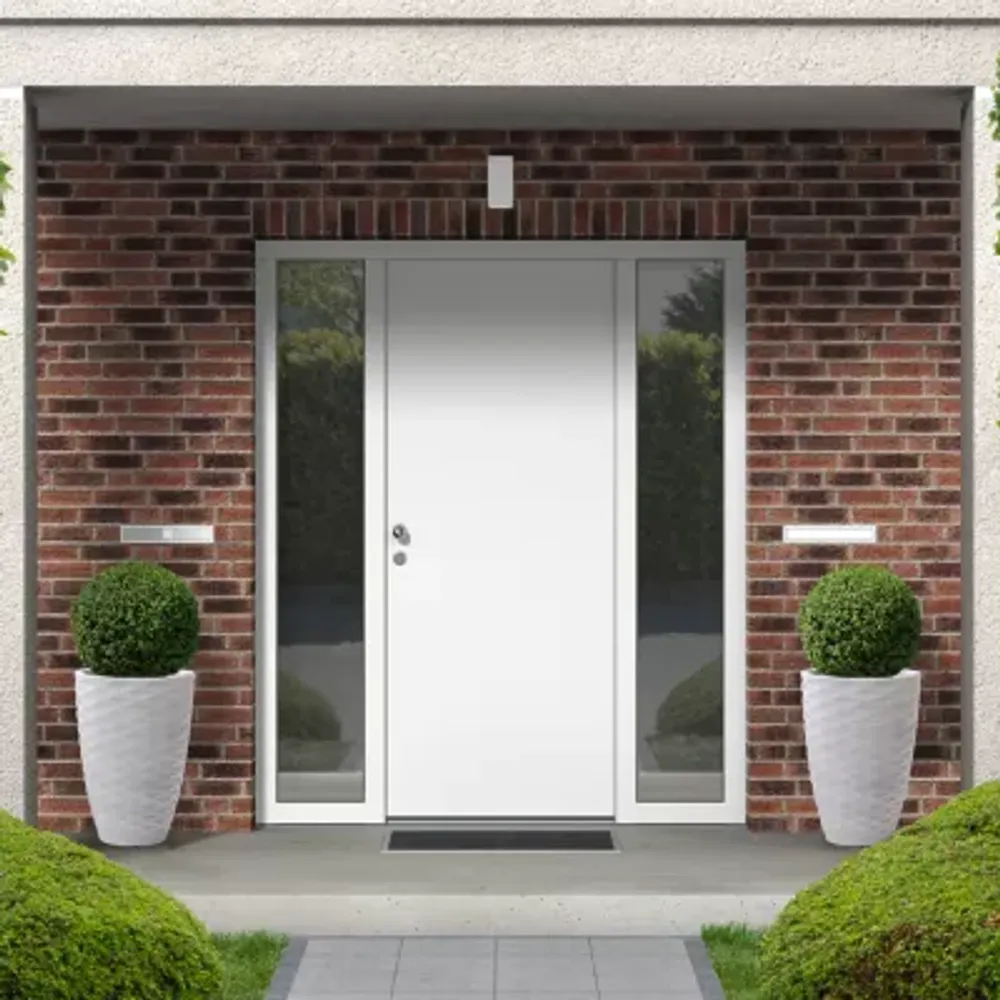 Glitzhome Set Of 2 Polyresin Planters