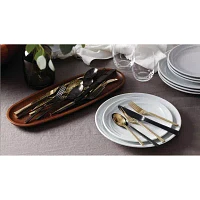 Oneida Allay Midnight 20-pc. Flatware Set