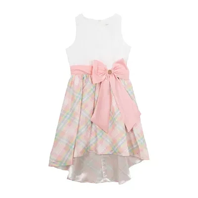 Rare Editions Big Kid Girls Sleeveless Fit + Flare Dress