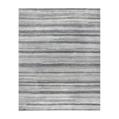 Fieldcrest Grant Striped Hand Tufted Indoor Rectangular Area Rug