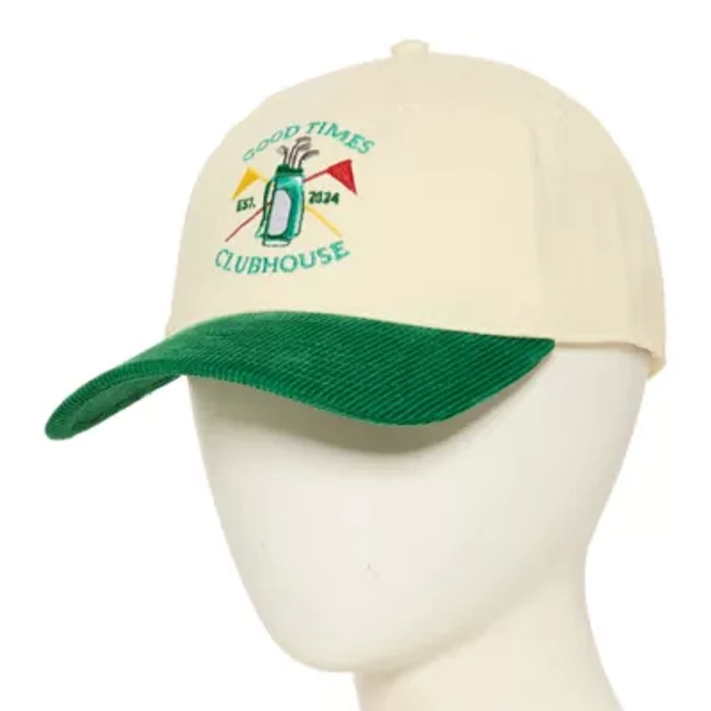 Mens Golf Clubhouse Baseball Cap