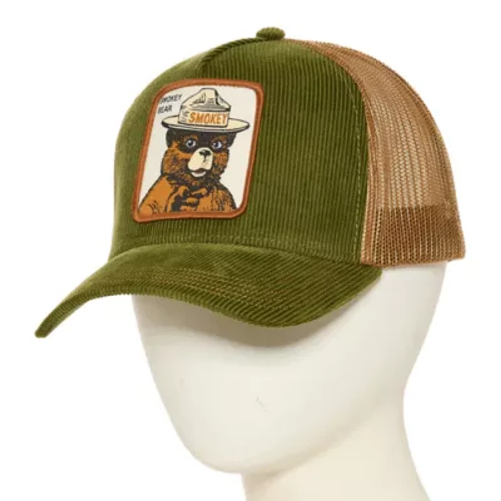 Mens Smokey Bear Icon Baseball Cap