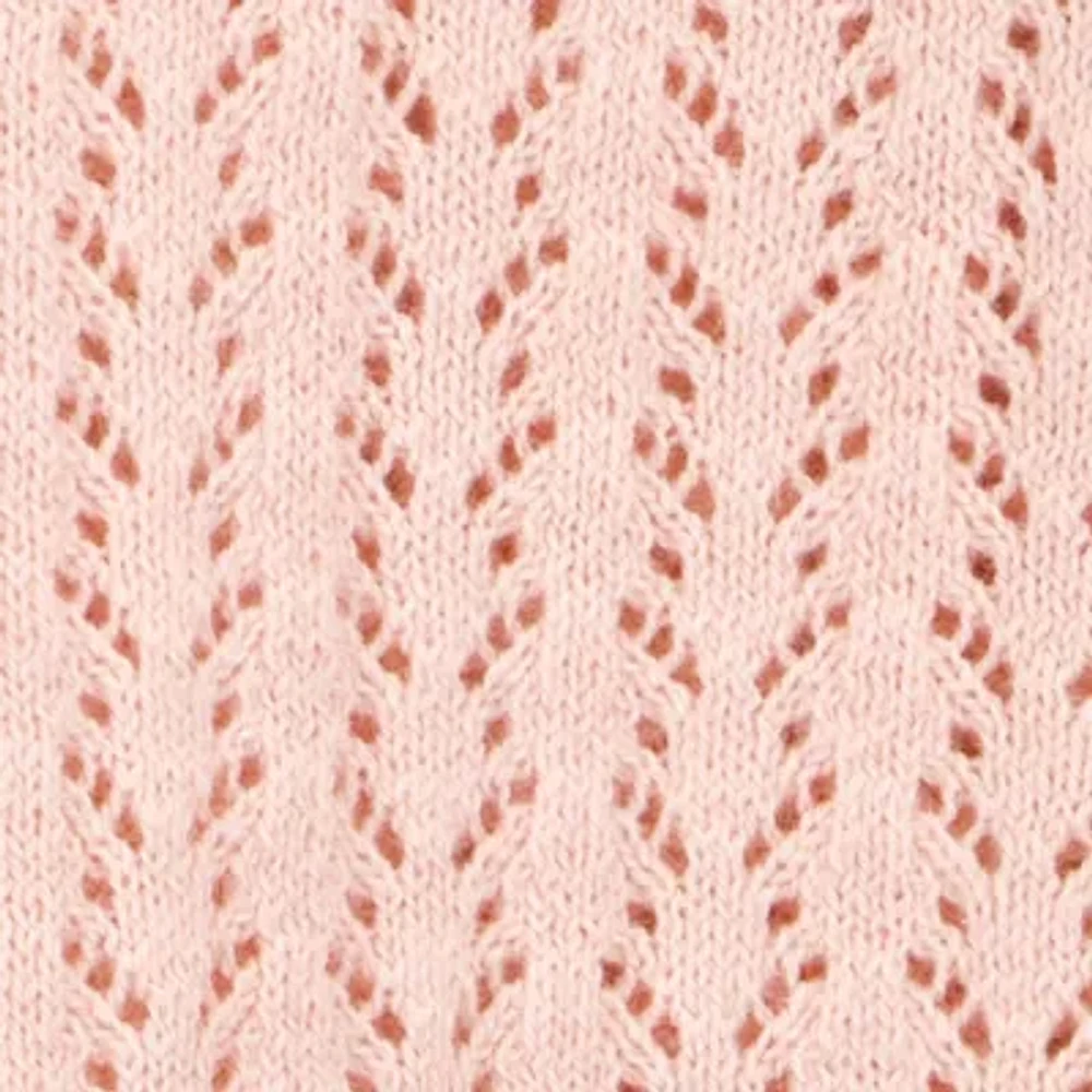 Carter's Little & Big Kid Girls V Neck Long Sleeve Tie Cardigan