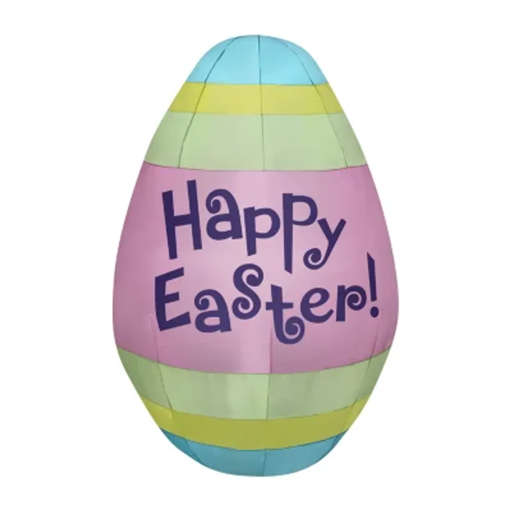 National Tree Co. Easter Egg Lighted Self Outdoor Inflatable