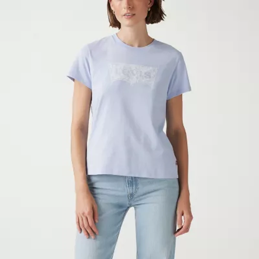Levi's® Perfect Tee Womens Crew Neck Short Sleeve T-Shirt