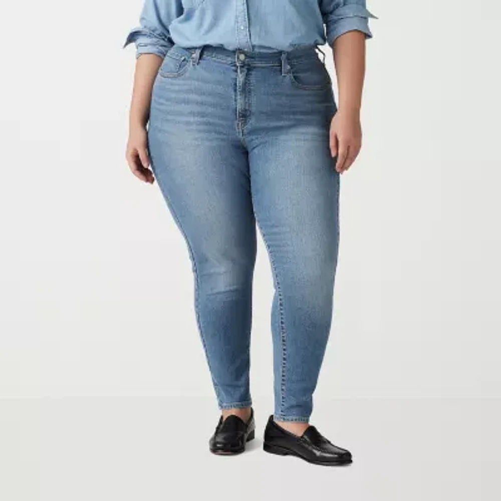 Levi's® Plus High Rise Womens Mid 721 Skinny Fit Jean