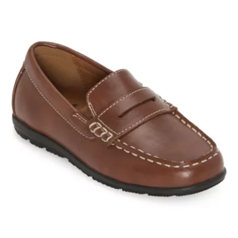 Stafford Lil Milo Toddler Boys Moc Closed Toe Loafers