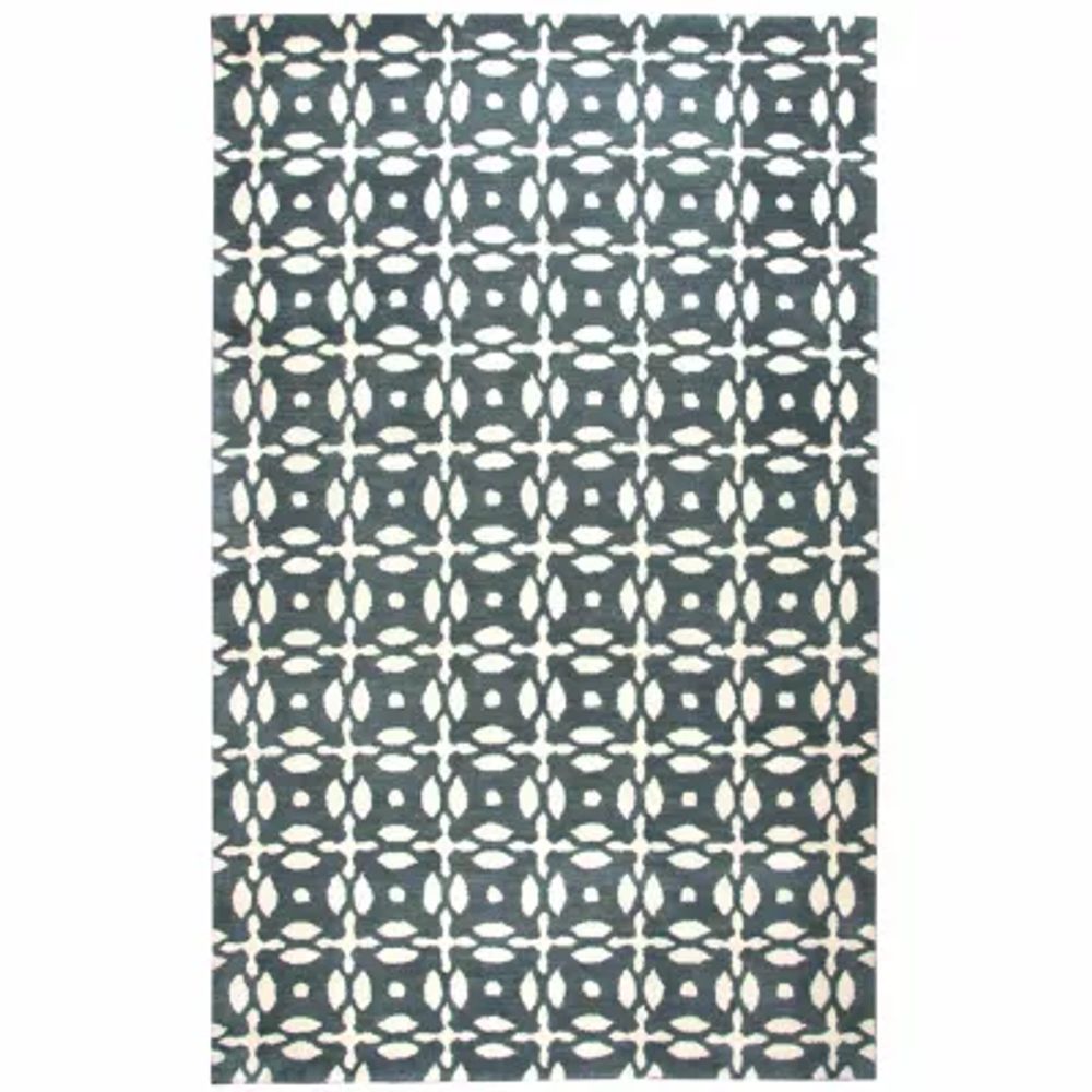 Rizzy Home Opus Print Rectangular Indoor Rugs