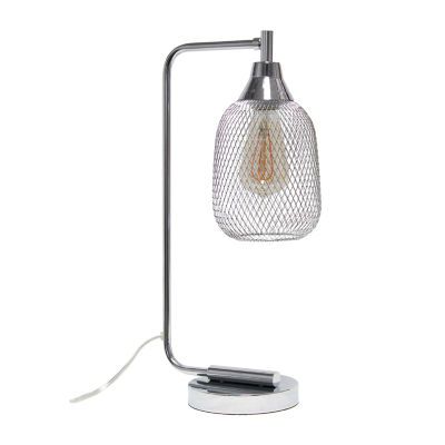 Industrial Mesh Desk Lamp