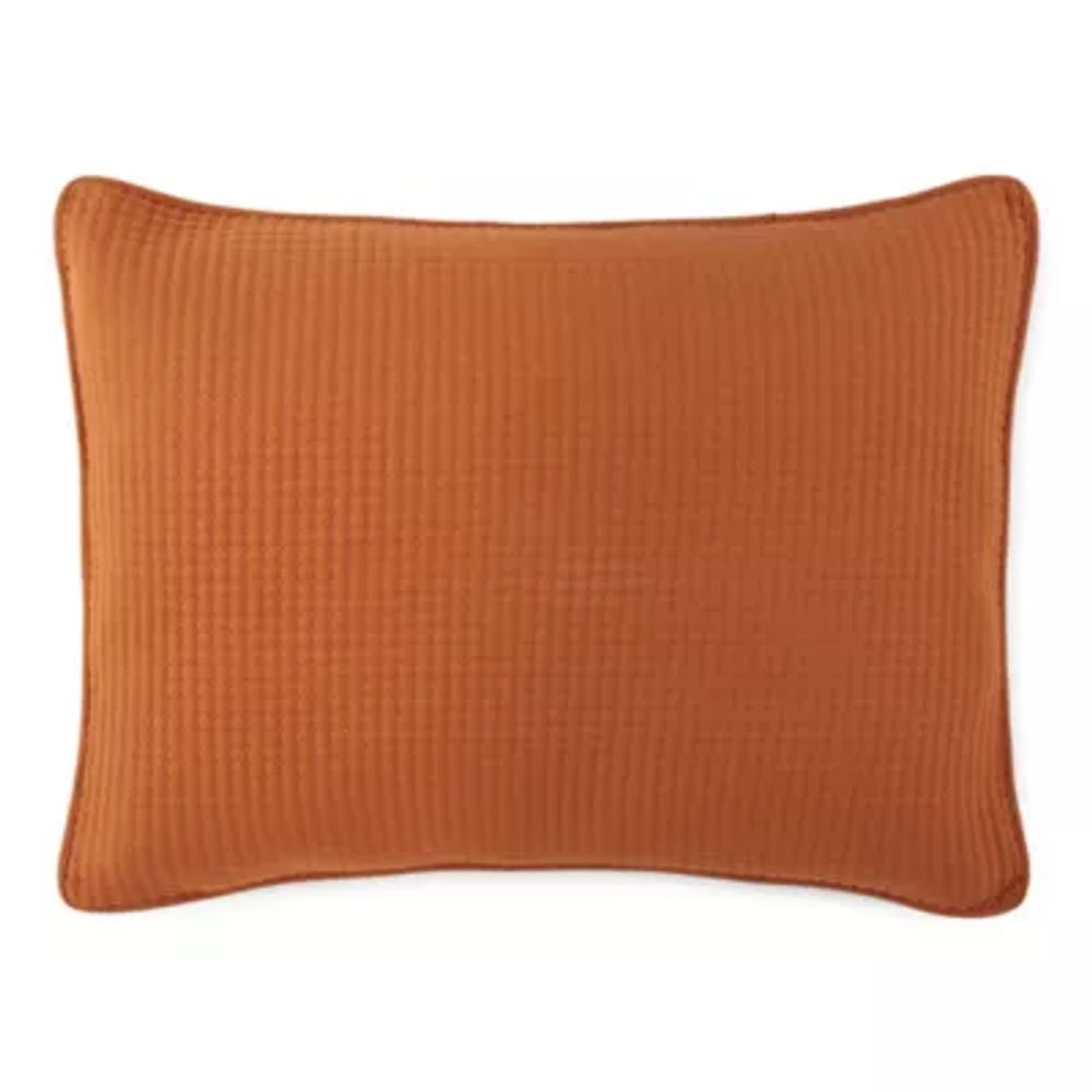 Home Expressions Geo Stitch Pillow Sham