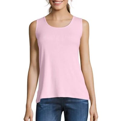 Hanes Women's Mini-Ribbed Cotton Tank