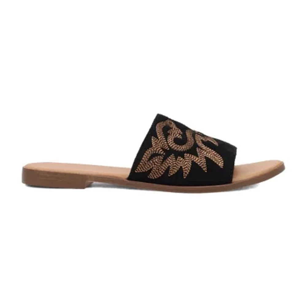 Dingo Womens Lasso Slide Sandals