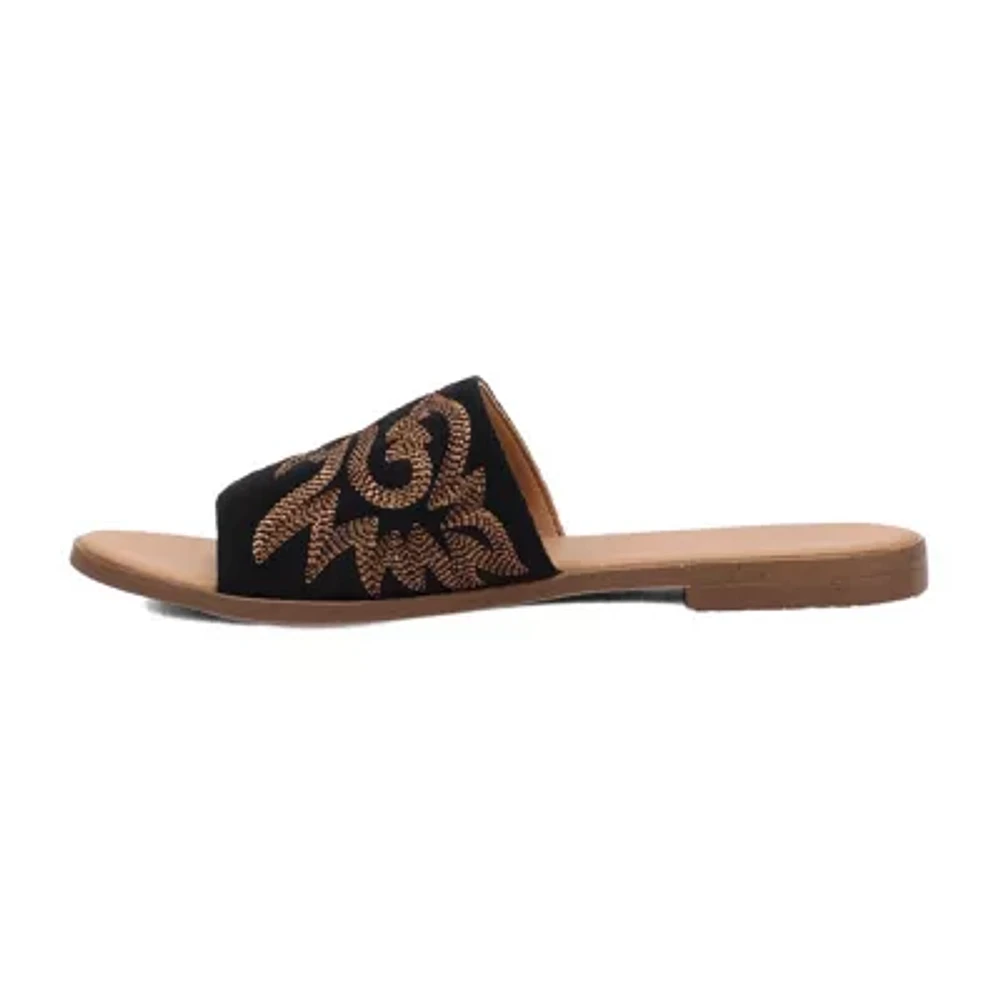Dingo Womens Lasso Slide Sandals